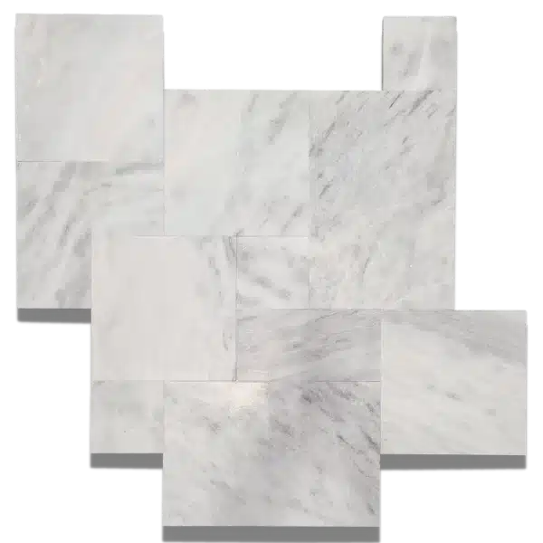 MARBLE CARRERA TUMBLED PAVER