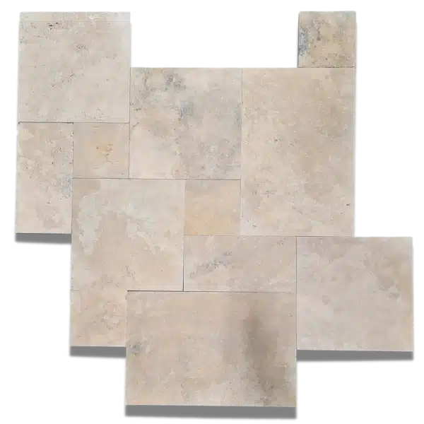 TRAVERTINE AFYON TUMBLED PAVER