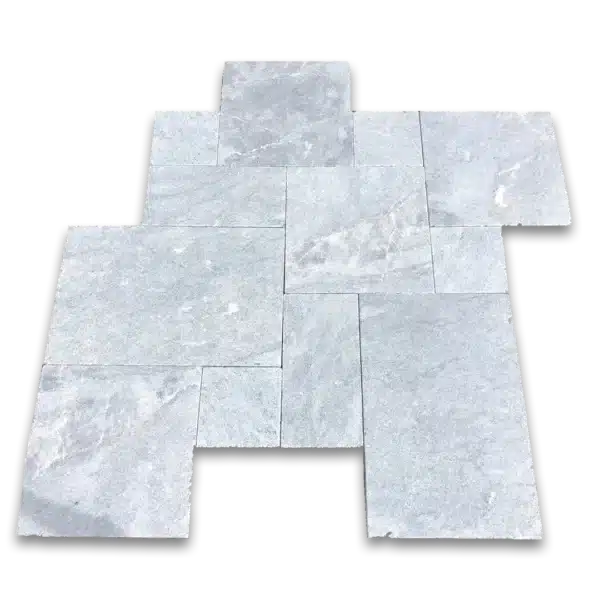 MARBLE SILVER TAHOE SANDBLASTED PAVER